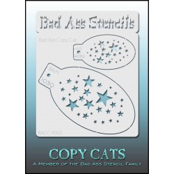 Bad Ass Copy Cat Stencil 9002